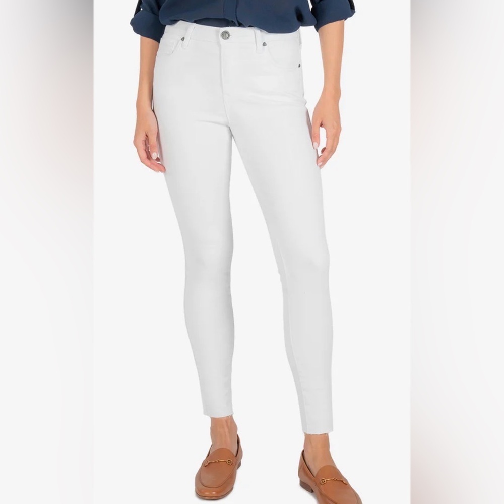 Kut from the Kloth Connie jeans, high rise ankle skinny, size 4